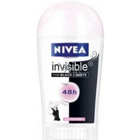 Nivea Invisible Black & White Clear Antitranspirant Deo-Stick für Frauen 40 ml