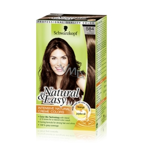 Schwarzkopf Natural & Easy Haarfarbe 584 Moka Schokolade