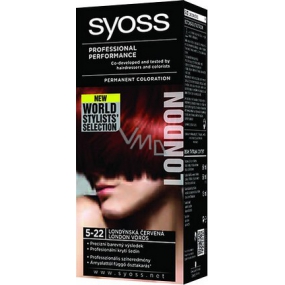 Syoss Professional Haarfarbe 5 - 22 London rot