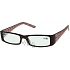 Berkeley Lesebrille + 3,50 rot-schwarze Streifen CB02 1 Stück MC2036