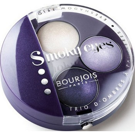 Bourjois Trio Smoky Eyes Lidschatten 06 Violet Romantic 4,5 g
