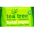 Xpe Tea Tree Pfefferminz-Reinigungstücher für Gesicht 2 x 25 Stück