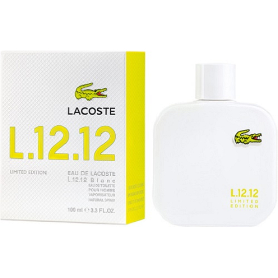 Lacoste Eau de Lacoste L.12.12 Blanc Neon Limited Edition Eau de Toilette für Männer 50 ml