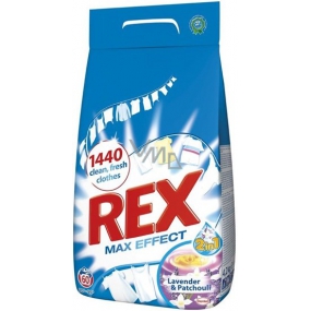 Rex Max Effect Lavendel & Patchouli Waschpulver 60 Dosen 4,2 kg