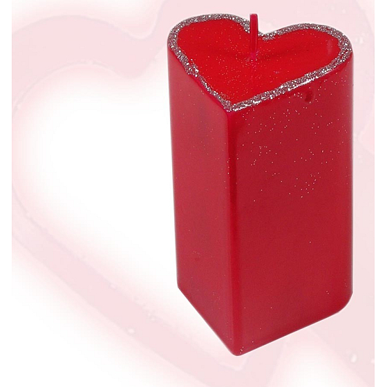 Lima Valentins Duftkerzenherz groß 1 Stück
