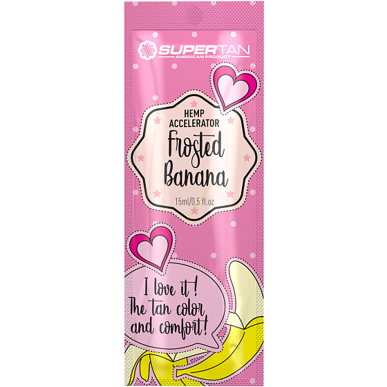 SuperTan Frosted Banana intensiver Bräunungsbeschleuniger für Solarium 15 ml