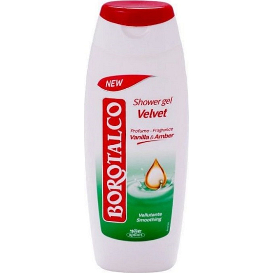 Borotalco Velvet Duschgel für Samthaut Unisex 250 ml