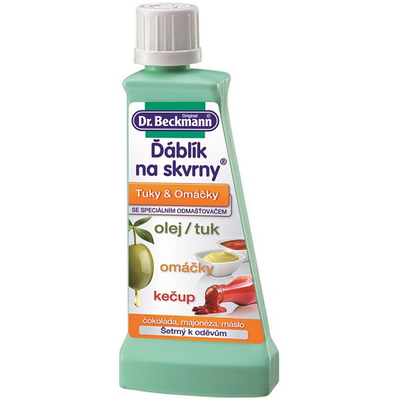 DR. Beckmann Devil für Flecken Öl, Fett, Saucen, Ketchup 50 ml