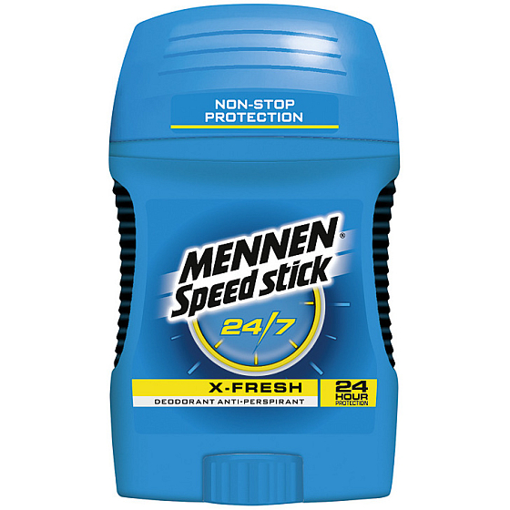 Mennen Speed Stick 24/7 X-Fresh Antitranspirant Deodorant Stick für Männer 50 g
