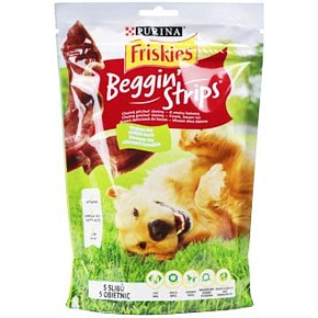 Purina Friskies Beggin Strips Speckzusatzfutter für erwachsene Hunde 120 g