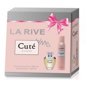 La Rive Cuté parfümiertes Wasser für Frauen 100 ml + Deodorant Spray 150 ml, Geschenkset