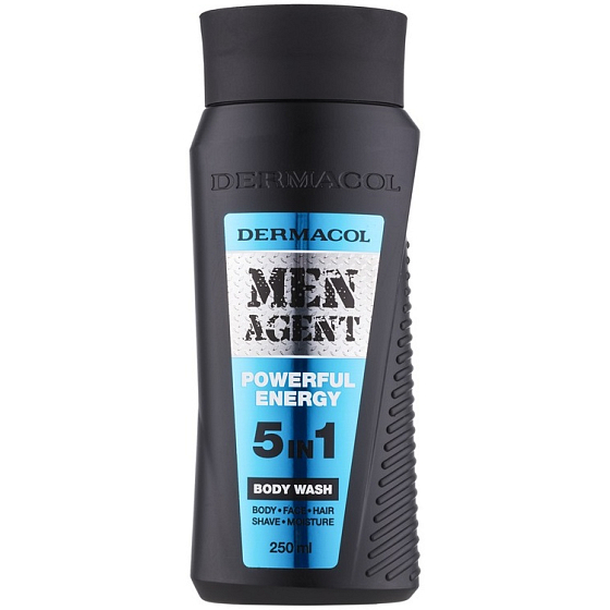 Dermacol Men Agent Powerful Energy 5in1 Duschgel für Männer 250 ml
