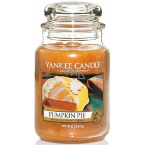 Yankee Candle Pumpkin Pie - Klassisches großes Glas 623 g