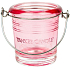 Yankee Candle Bucket mit Kerzenhalter für eine Votivkerze pink 6 x 5 x 5 cm