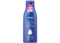 Nivea Body Milk 48h nährende Körpermilch für trockene bis sehr trockene Haut 400 ml