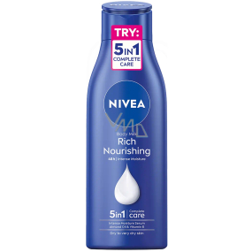 Nivea Body Milk 48h pflegende Körperlotion für trockene bis sehr trockene Haut 400 ml