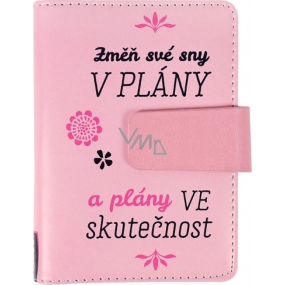Albi Managerial Diary 2019 mit Text - Pink 10,5 x 14,5 x 2,5 cm