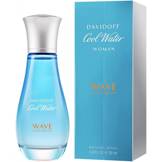 Davidoff Cool Water Wave Frau 2018 EdT 30 ml Eau de Toilette Damen