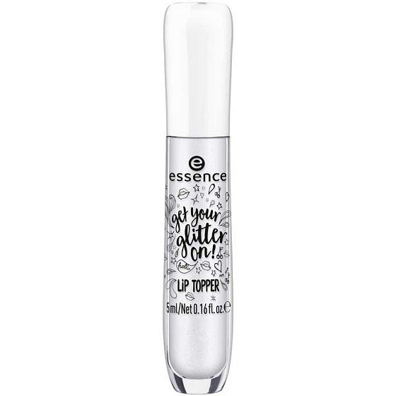 Holen Sie sich Ihren Glitter auf! Lipgloss 01 Silver Glam 5 ml