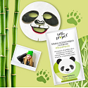 Selfie Project BravePanda reinigende textile Gesichtsmaske 15 ml