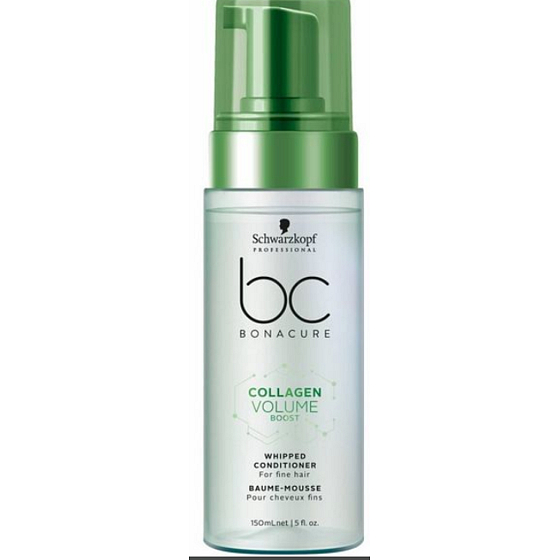 Schwarzkopf Professional BC Bonacure Kollagen Volumen Boost Whipped Lightweight Foam Conditioner 150 ml
