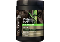 DR. Santé Detox Haarmaske mit Aktivkohle aus Bambus zur intensiven Regeneration von erschöpftem Haar 1000 ml