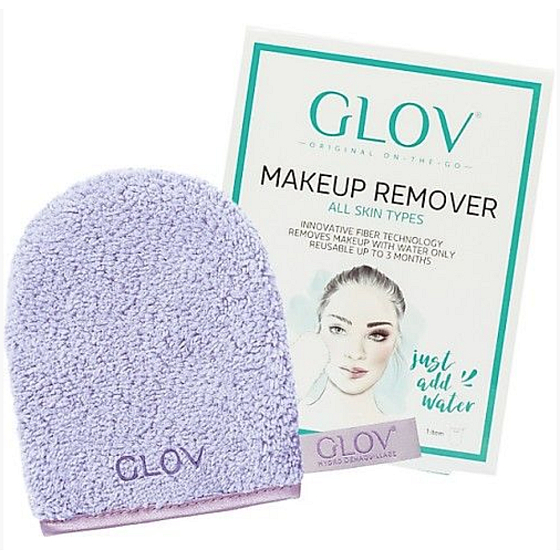Glov On-The-Go Very Berry 5 Make-up-Entferner Make-up-Entferner-Handschuhe zum Schminken mit nur 1 Stück Wasser