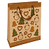 Nekupto Geschenk Kraftbeutel 25 x 8 x 19 cm Weihnachtslebkuchen 591 WKHM