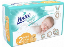 Linteo Baby Premium 2 Mini 3 - 6 kg Einwegwindeln 34 Stück