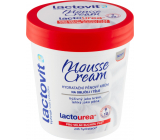 Lactovit Lactourea Mousse Cream Feuchtigkeitsspendende Schaumcreme für Gesicht und Körper für sehr trockene Haut 250 ml