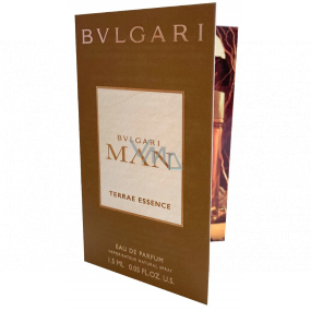Bvlgari Man Terrae Essence Eau de Parfum für Herren 1.5 ml mit Spray, Fläschchen