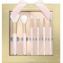 Essence Merry Sweet Wishes Kosmetikpinsel-Set mit synthetischen Borsten 6 Stück
