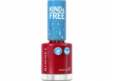 Rimmel London Kind & Free Nagellack 156 Poppy Pop Rot 8 ml