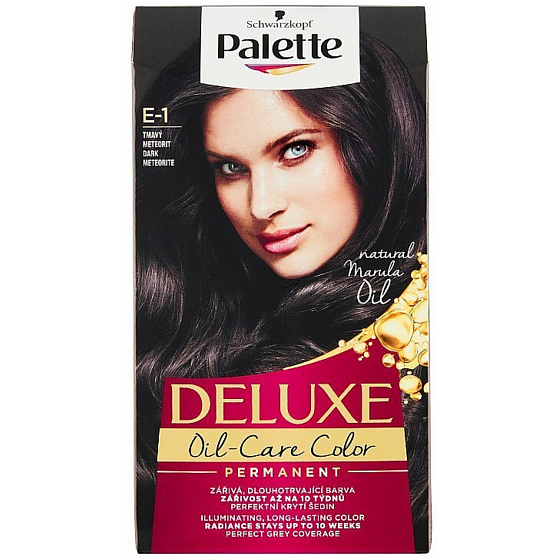 Schwarzkopf Palette Deluxe Haarfarbe E-1 Dark Meteorite 115 ml