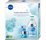 Nivea Hydra Skin Effect Haut Tagesgelcreme mit Hyaluronsäure 50 ml + Mizellenwasser mit Hyaluronsäure 400 ml, Kosmetikset für Frauen