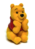 Disney Winnie the Pooh Mini Figur - Winnie sitzend, 1 Stück, 5 cm