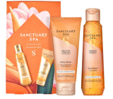 Sanctuary Spa Signature Collection Körperpeeling 100 ml + Duschgel 150 ml, Kosmetikset für Frauen