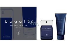 Bugatti Signature Blue Eau de Toilette 100 ml + Duschgel 200 ml, Geschenkset für Männer