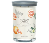 Yankee Candle White Spruce & Grapefruit - Weiße Fichte & Grapefruit Kerze Signature Tumbler großes Glas 2 Dochte 567 g
