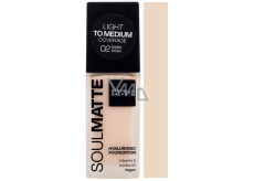 Gabriella Salvete Soulmatte Make-up 02 Kaltes Elfenbein 30 ml