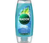 Radox Duschgel Sport Zitronengras und Meersalz, 225 ml