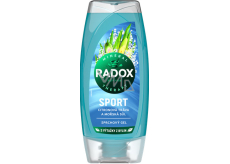 Radox Duschgel Sport Zitronengras und Meersalz, 225 ml