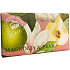 English Soap Magnolia & Pear natürliche parfümierte Toilettenseife mit Sheabutter 240 g