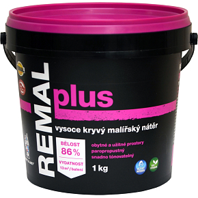 REMAL Plus hochdeckende Wandfarbe, 1 kg