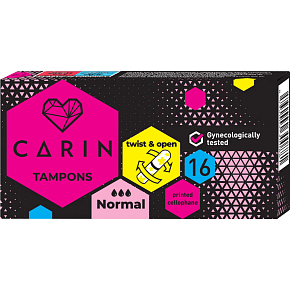 Carin Normal Damenbinden, 16 Stk.