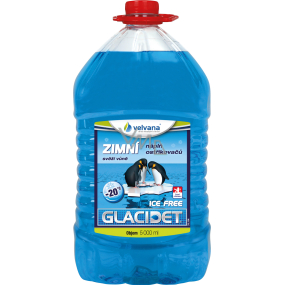 Velvana Glacidet Ice Free -20 °C, nicht gefrierende Mischung für Scheibenwischer, 5 l