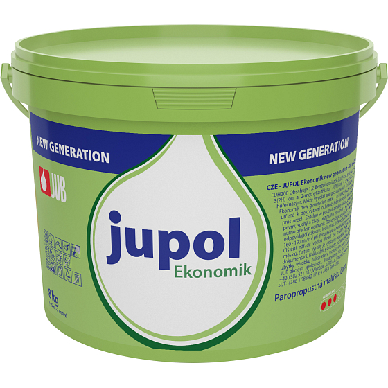 Jub Jupol Ekonomik Malerfarbe, 5 l, 8 kg