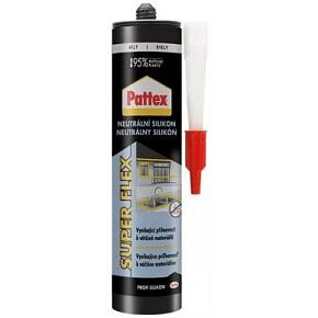 PATTEX Neutral Silikon, weiß, 280 ml