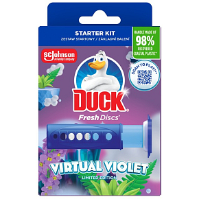 Duck WC Block Fresh Discs Virtual Violet, 36 ml