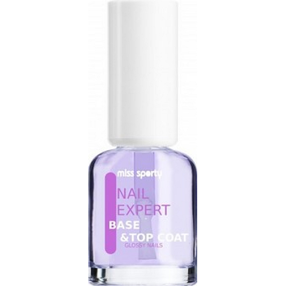 Miss Sports Nail Expert Base & Decklack Glossy Nails Nagellack 8 ml